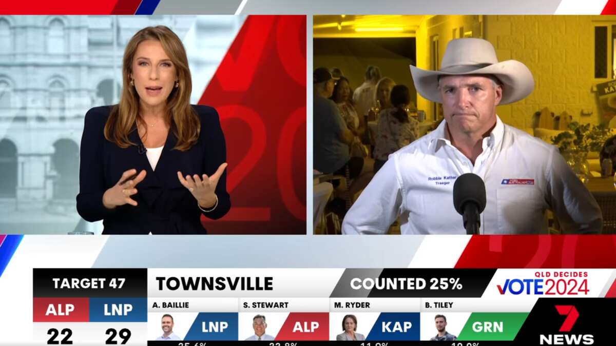 ‘You’re talking to a pregnant woman’: 7NEWS anchor debates Katter on issue that divided state