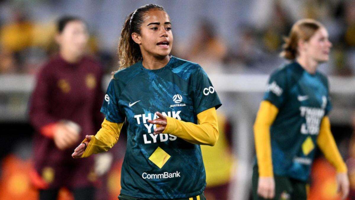 Mary Fowler’s Matildas break is ‘kind of a good thing’