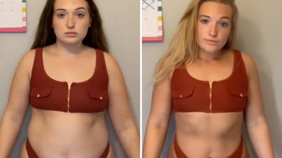 VIRAL VIDWoman’s staggering weight loss captured in 30-second time-lapse video