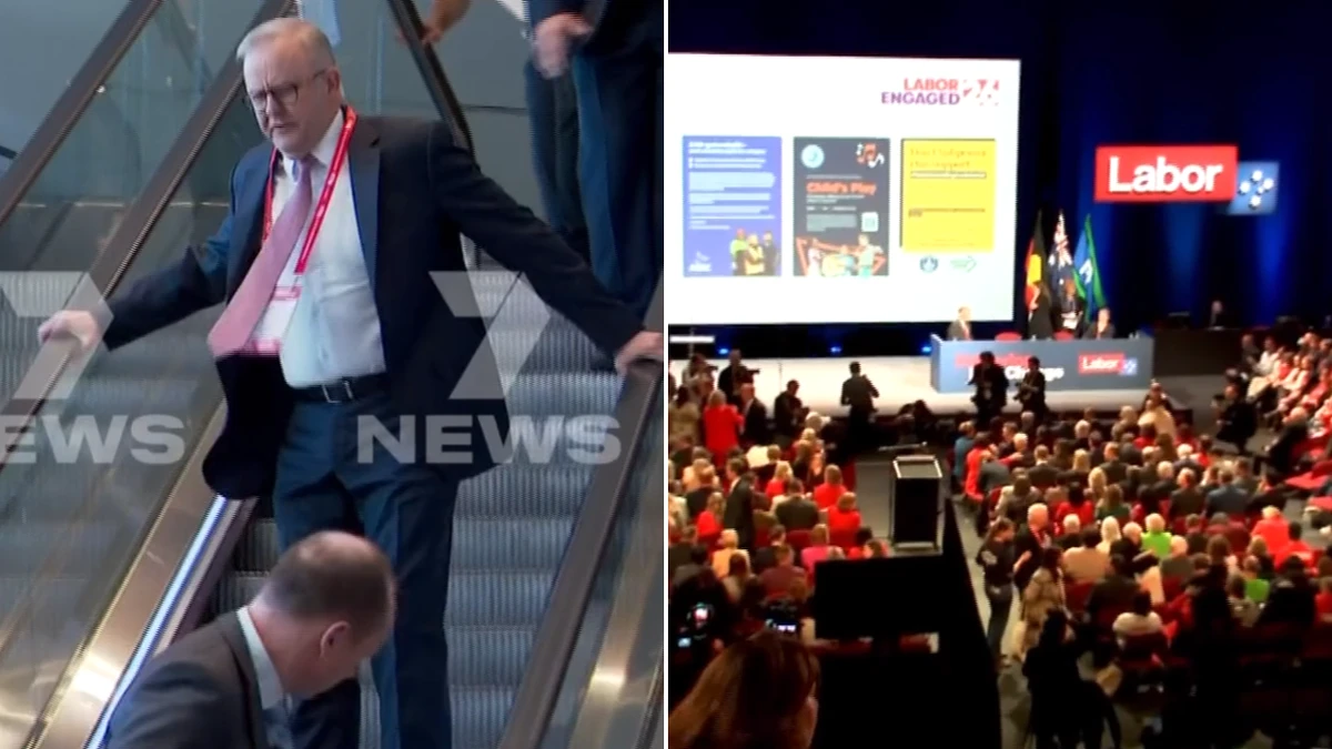 Albo’s Labor conference gets off to a shaky start