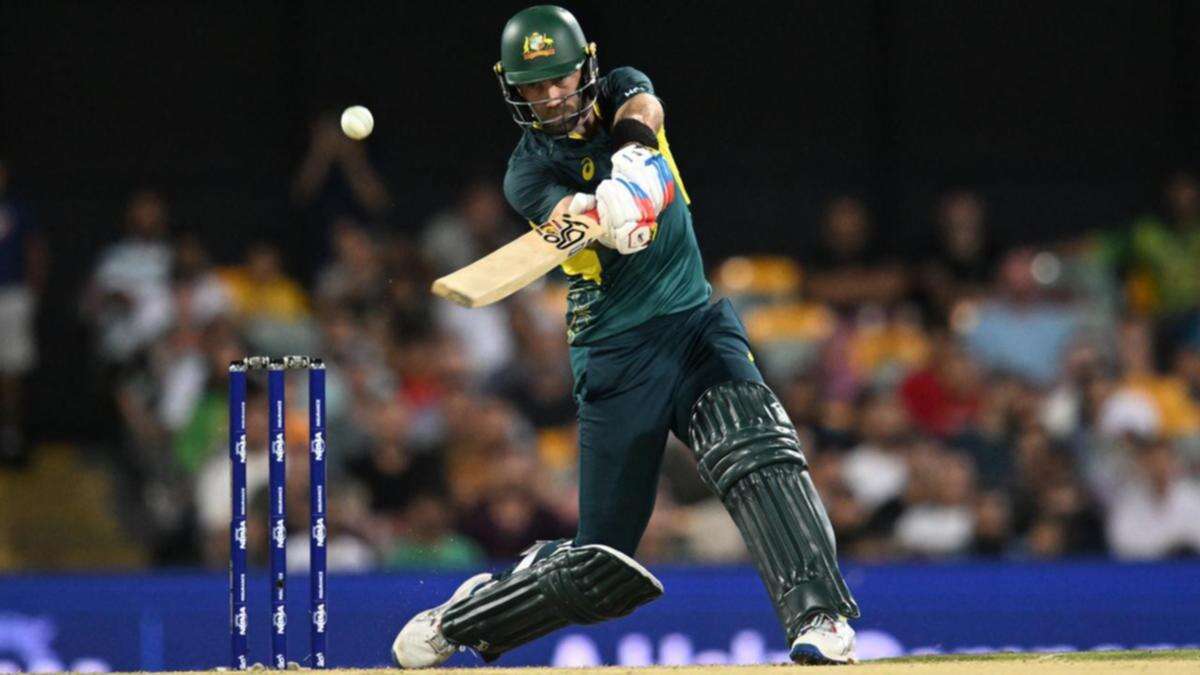 Glenn Maxwell puts on a show in shortened T20 victory