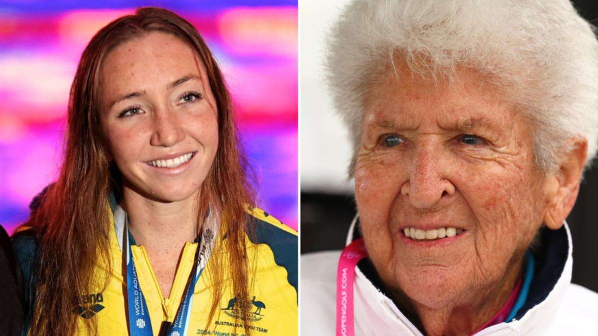 Dawn Fraser’s god-daughter wins gold after ‘frightening’ fall