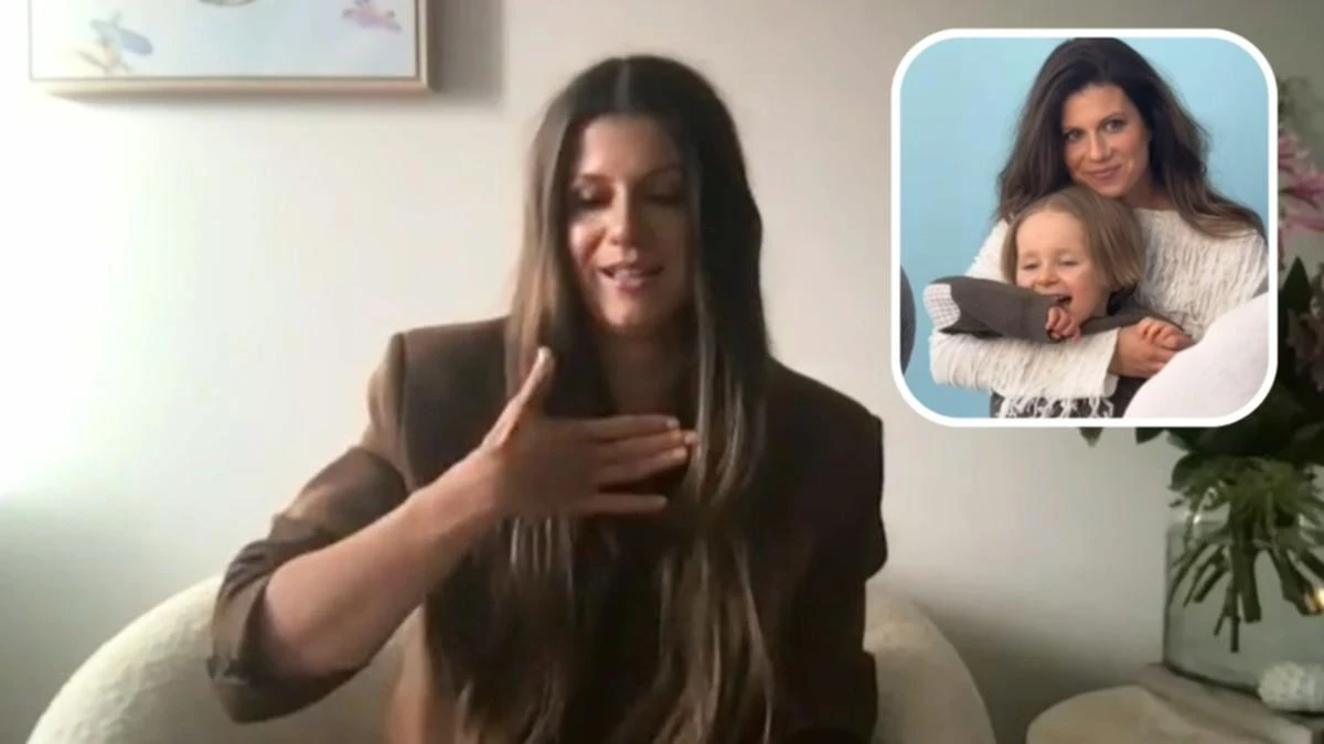 Jordan Ablett holds back tears during emotional Levi interview
