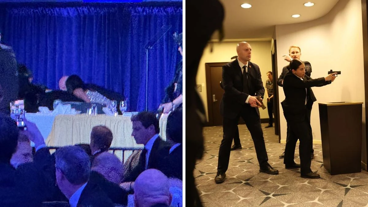 Donald Trump evacuated from dinner in major security incident