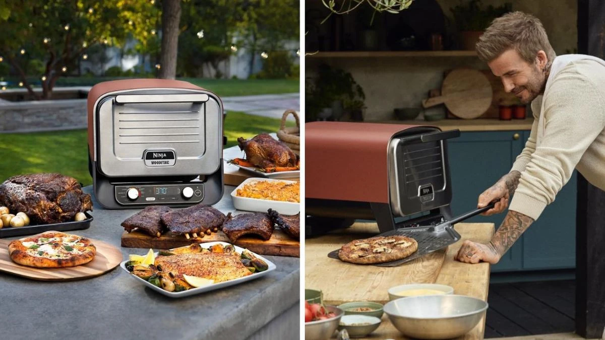 Beckham-approved Ninja woodfire oven slashed in price on Amazon Australia