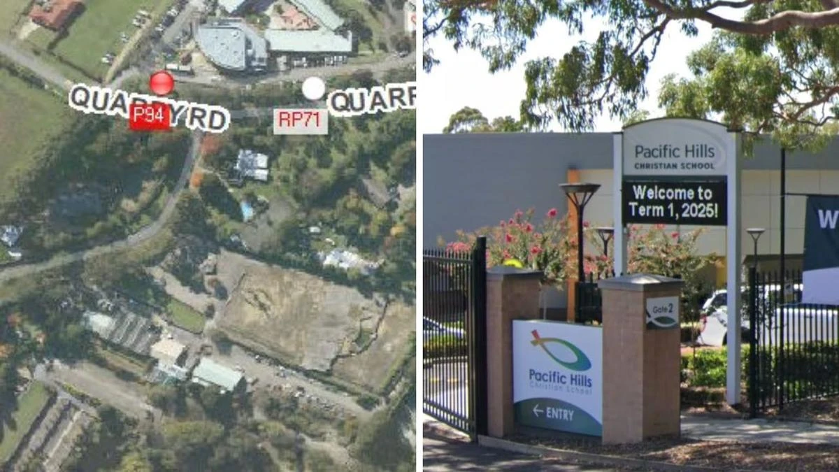 Children evacuated from school by workers rupturing gas line