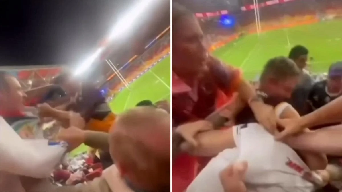 Police investigating ugly brawl as Magic Round ends on sour note