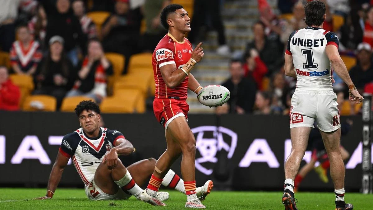 Dolphins thump Roosters as Katoa puts on a show
