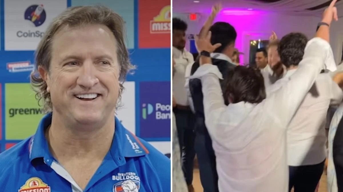 Luke Beveridge drops cryptic clue over viral dancing video