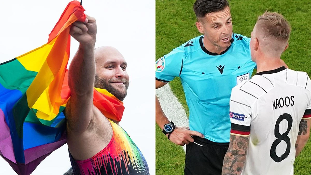 cop thatGermany launches stunning protest against ‘homophobic’ country at Euros