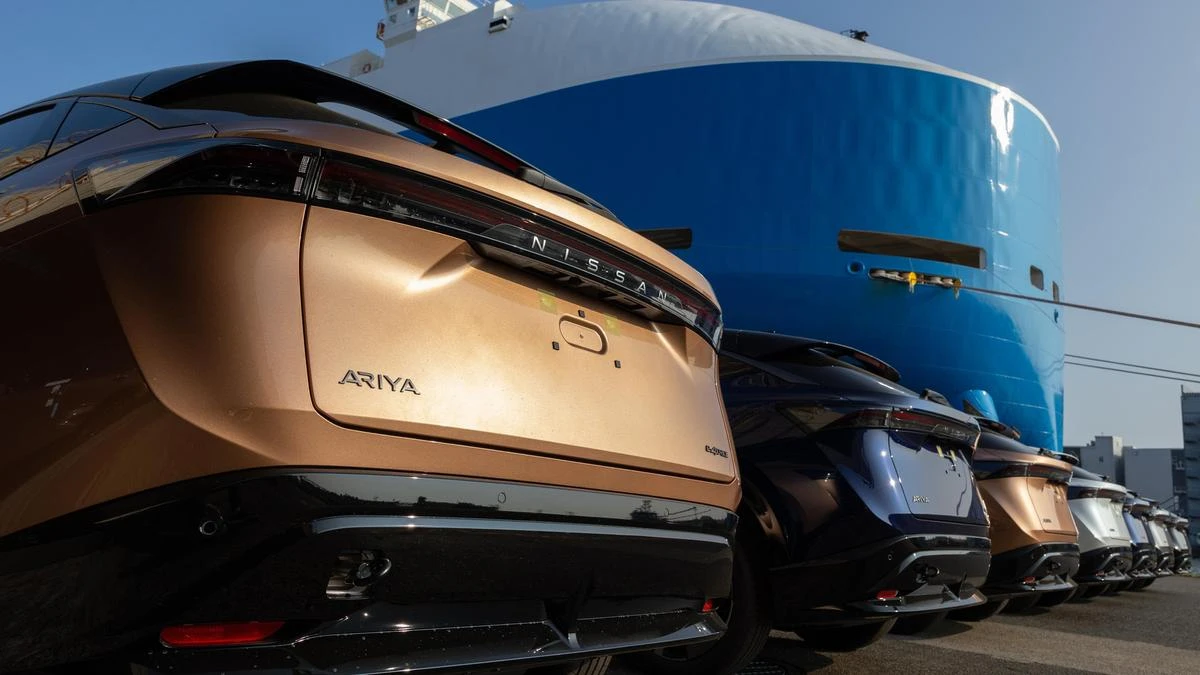 Nissan Ariya: First examples of Japanese Tesla Model Y rival en route to Australia