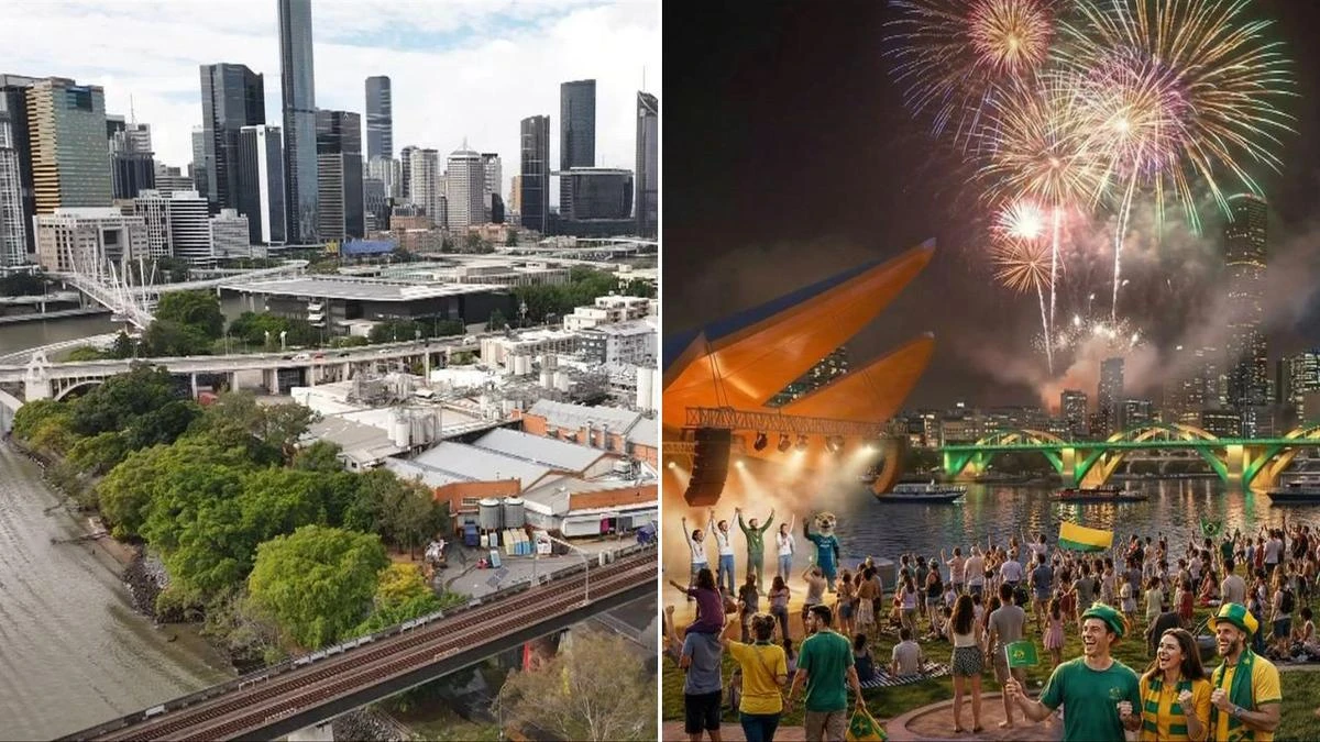 Olympic power couple unveils huge plan for historic factory site