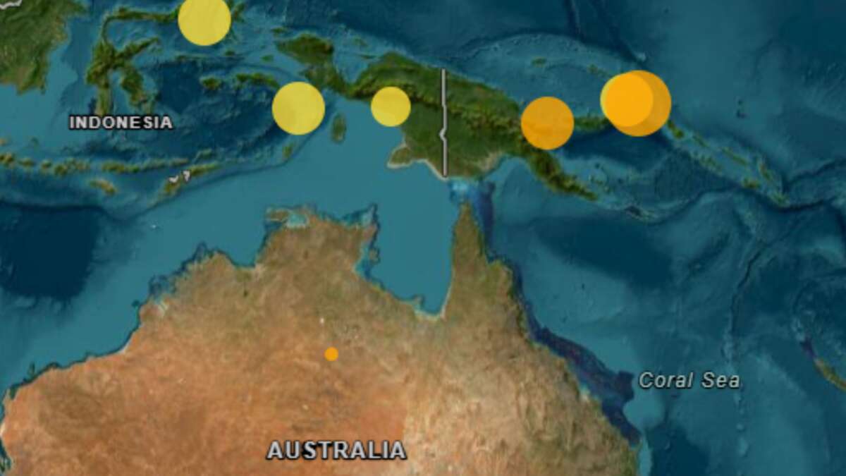 Magnitude 6.6 earthquake rocks Australian neighbour