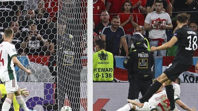 SoccerGermany survive, set up England Euro clash