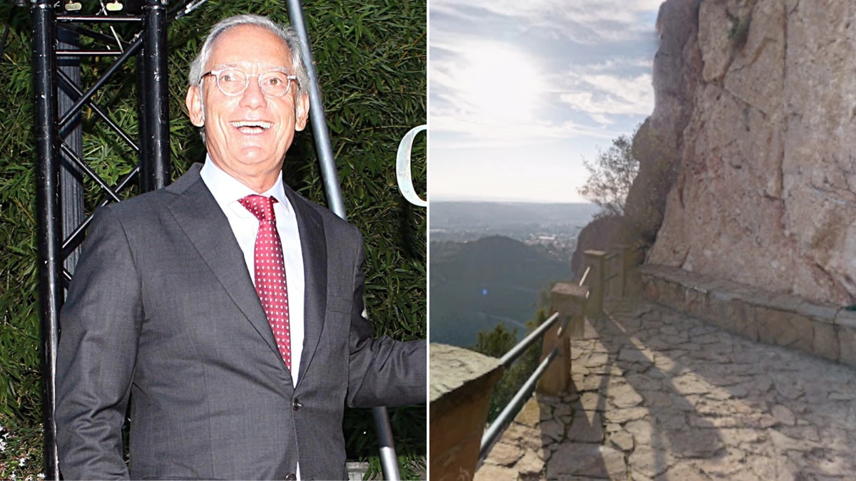 Billionaire’s son questioned after dad died in 100m fall off cliff