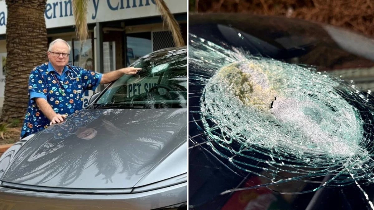 Meteorite theory addressed after mysterious object smashes self-driving car