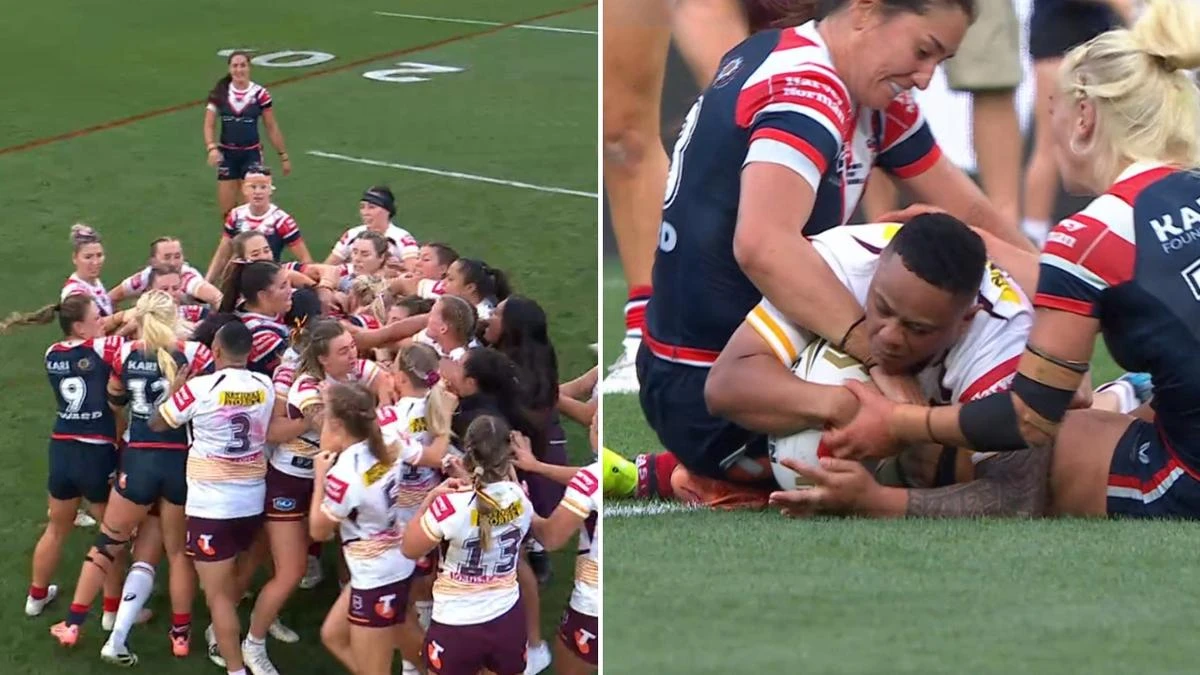 Fight breaks out after full-time of controversial premiership upset