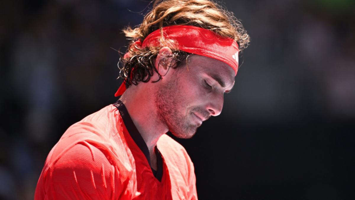 Stefanos Tsitsipas airs ‘ironic’ karma excuse for Aus Open exit