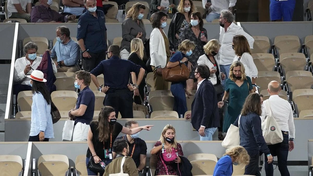 TennisFrench Open fans livid with COVID curfew