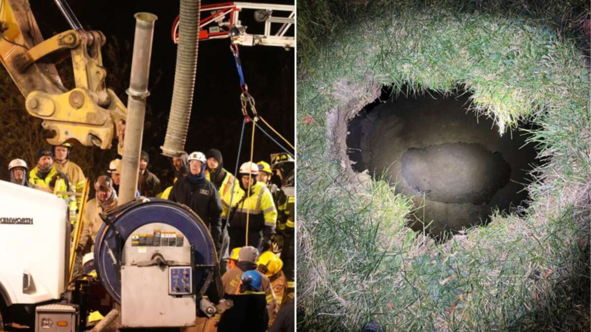 New fear in sinkhole search for missing grandmother