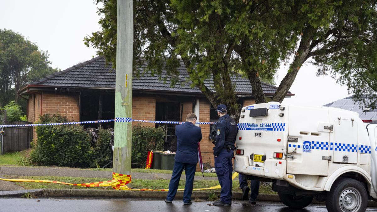 Man charged with murder after house fire kills three children