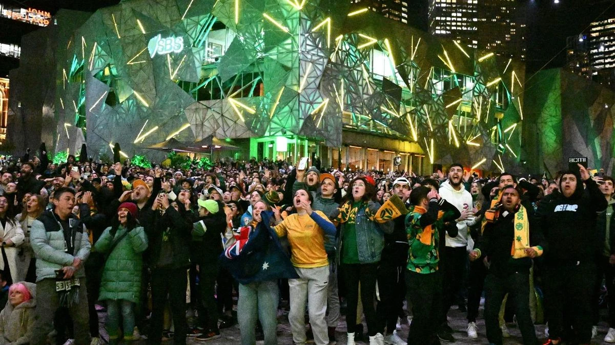 Jacinta Allan steps in to overturn Fed Square’s Socceroos ban