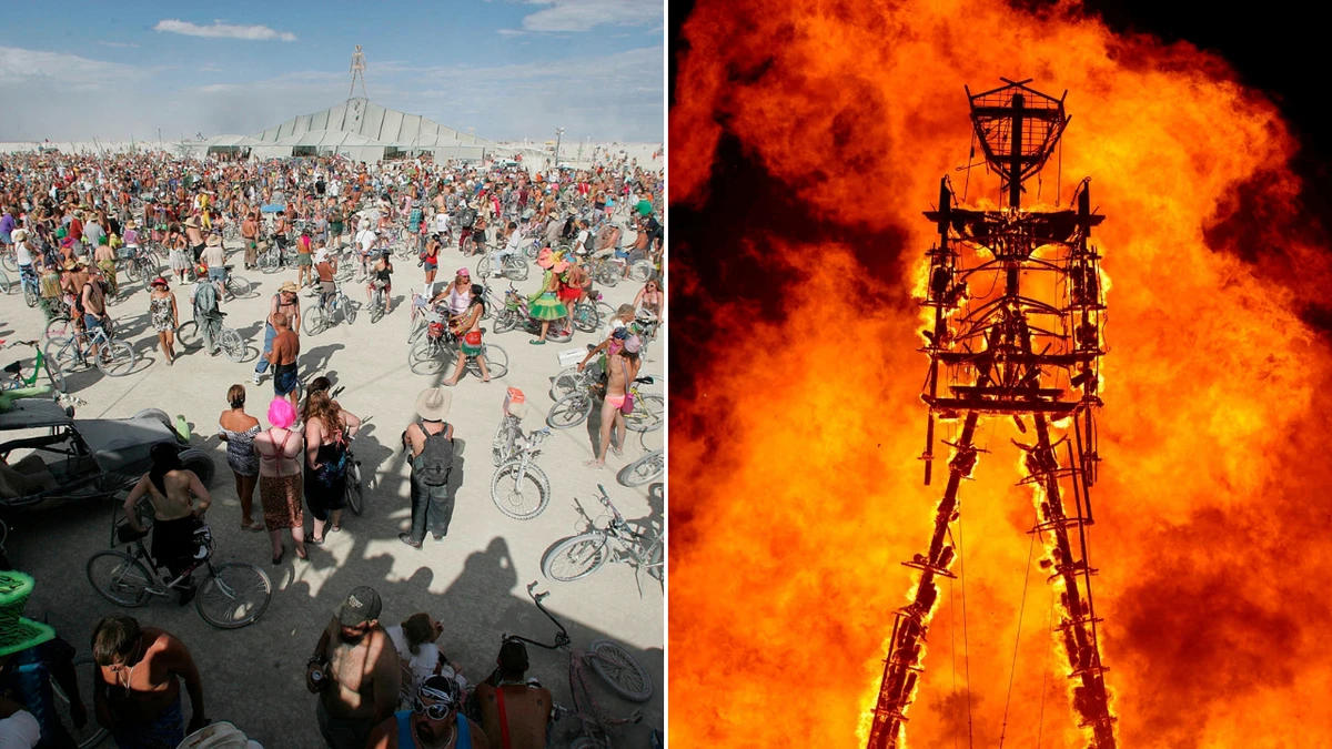 Woman who didn’t know she was pregnant gives birth at Burning Man