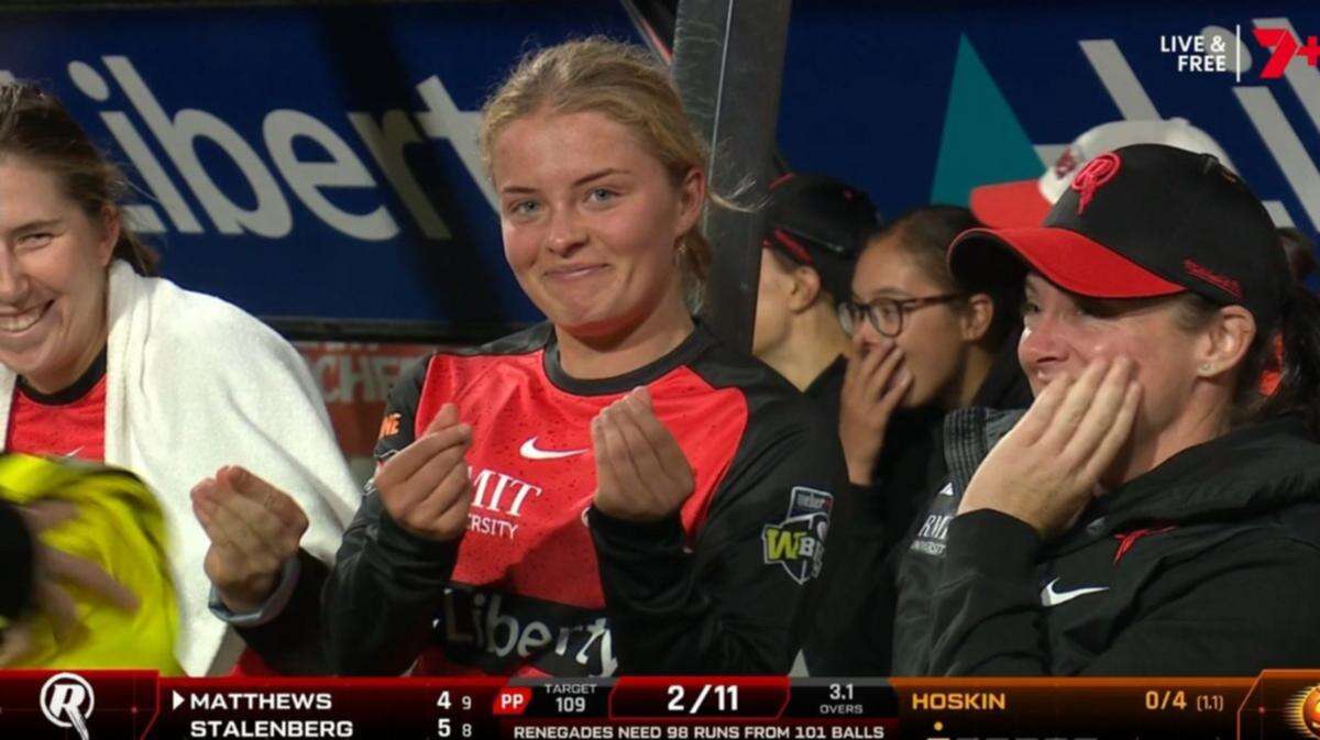 Renegades rising star goes viral for cheeky gesture