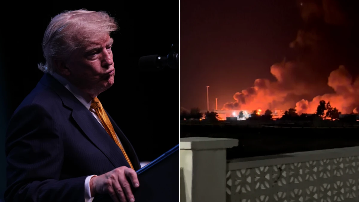 US attacks Iran as fed-up Trump issues new threat