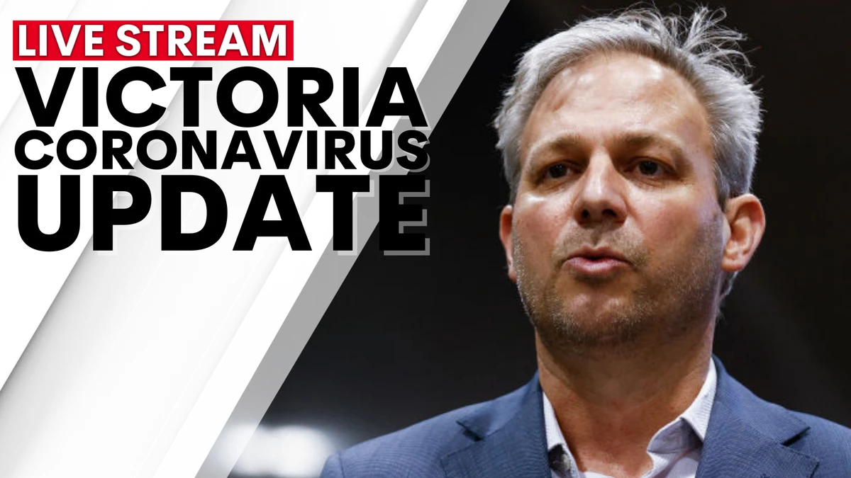 WATCH LIVE: Victorian health officials provide COVID-19 update as contact tracers search for source of two new cases
