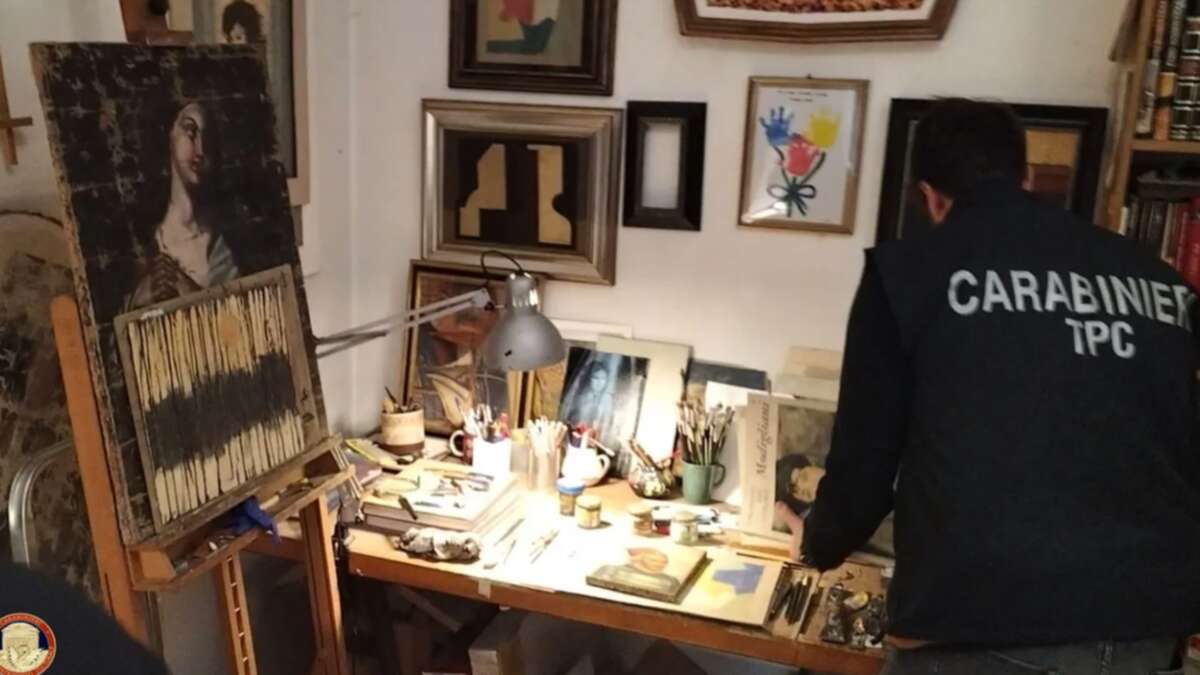 Fake Picassos and Rembrandts found as police raid forger’s workshop in Rome