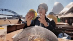 Hilarious moment swooping seagull stuns Sydney diner