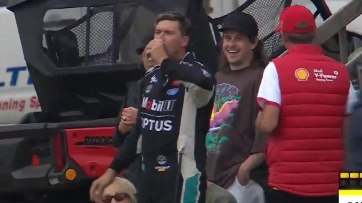 Supercars star issues perfect response to viral Bathurst moment