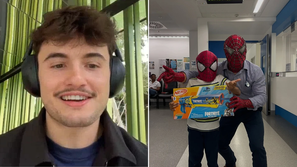How a medical student has became a real-life superhero