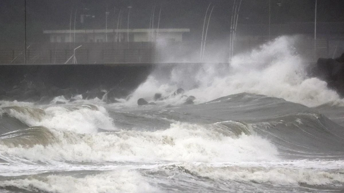 One million people to be evacuated as two storms barrel towards Japan