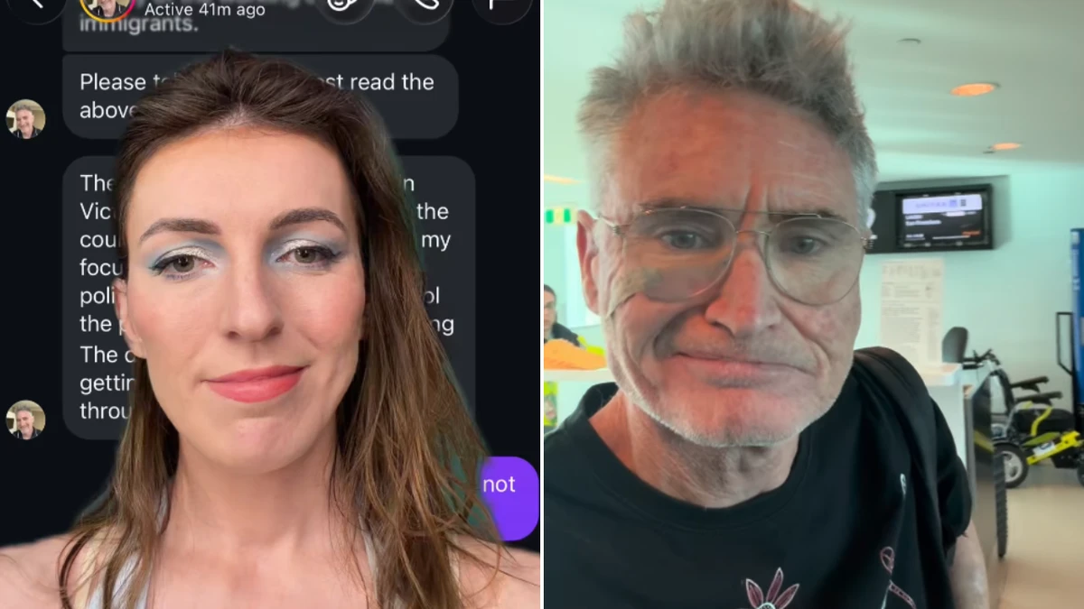 TV host exposes Hughesy’s private messages after roasting him