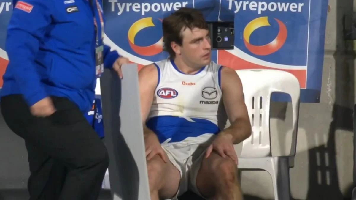 Luckless Kangaroos midfielder struck down again in Port defeat