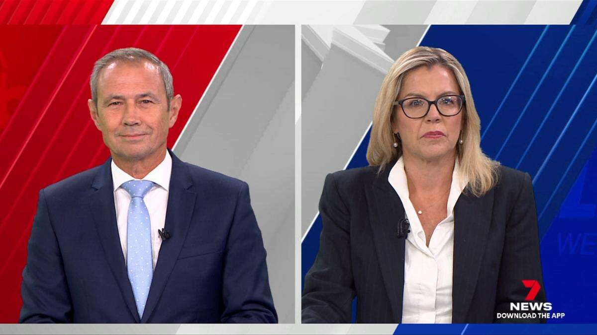 Five minute guide: What Roger Cook and Libby Mettam said on key election issues