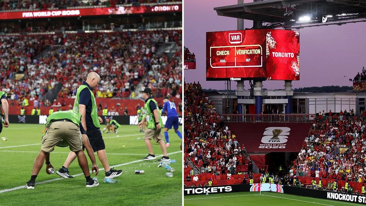 Projectiles rain down as VAR breaks hearts in dying World Cup seconds
