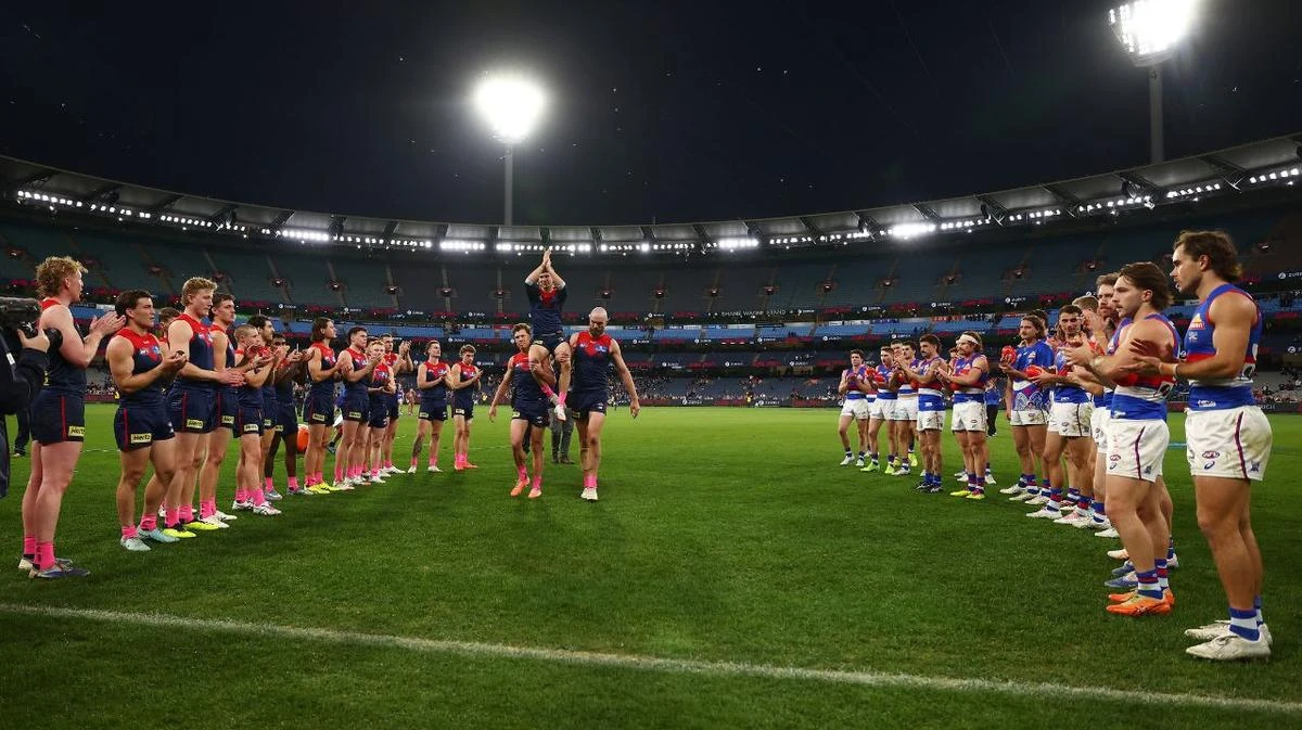 ‘Comical’ post-match acts prove AFL has gone soft