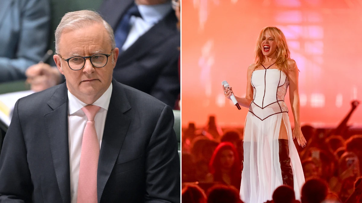 Albo apologises amid backlash over Kylie ‘shag’ comments