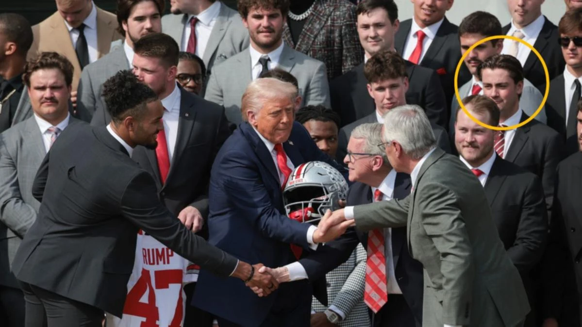 Son of AFL icon has ‘full circle’ moment with Donald Trump