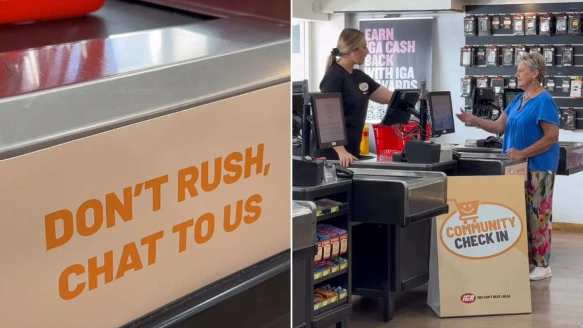 IGA store’s bold new checkout move: ‘Don’t rush’