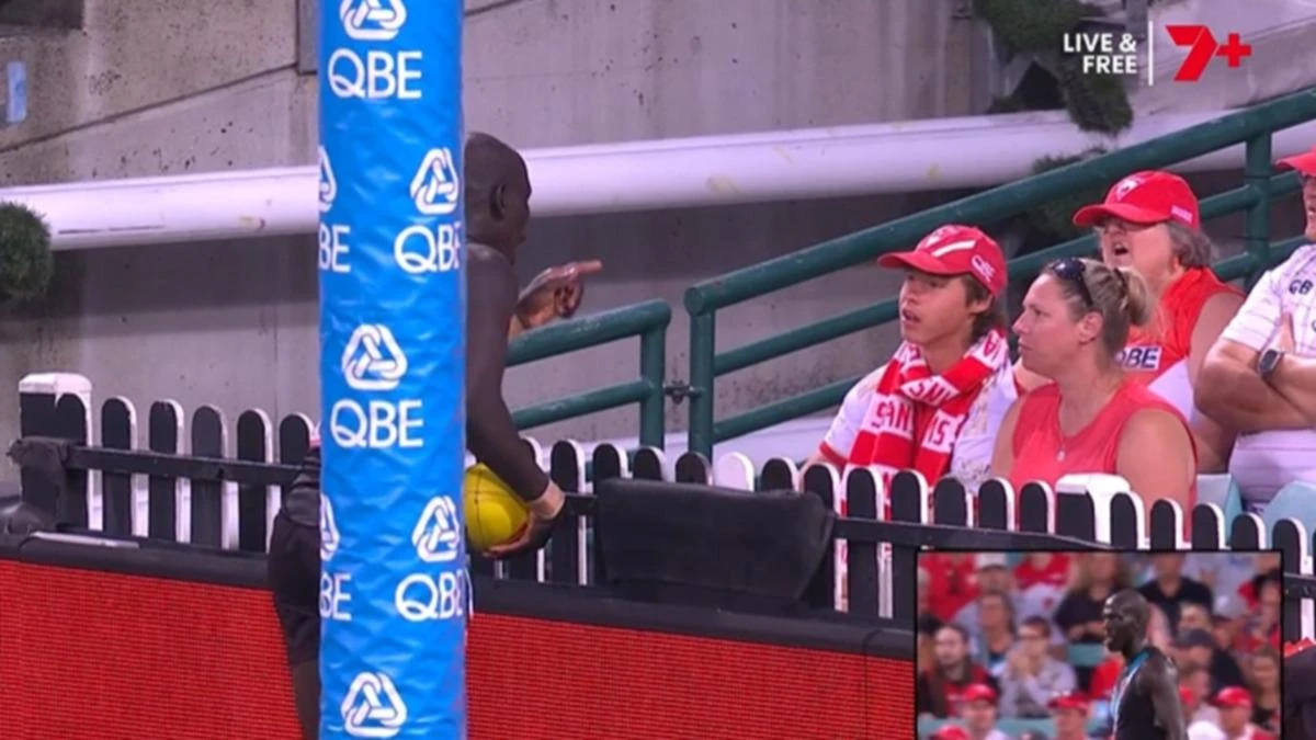 Port defender retaliates at Swans fan out for ‘bloody ordinary’ act