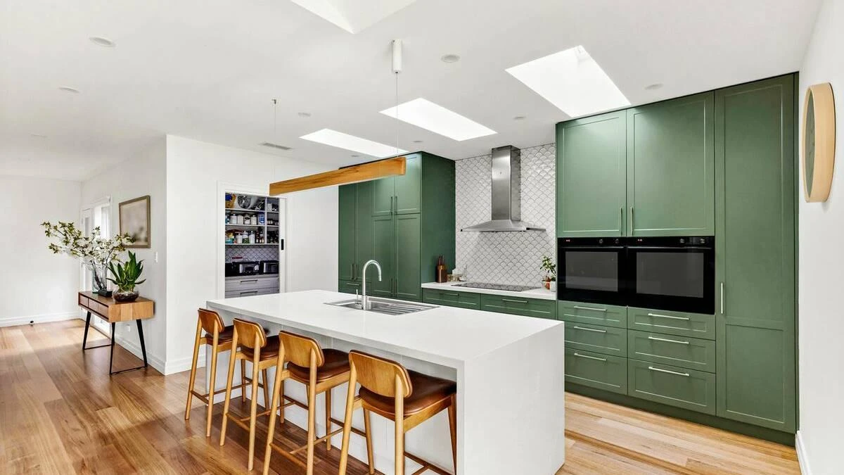 Seeing Green - why this soothing hue isn't going anywhere when it comes to kitchens