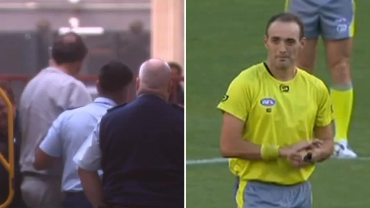 Update as disgraced former AFL umpire fronts court