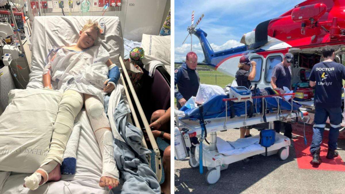 Queensland boy, 12, seriously injured in e-scooter crash