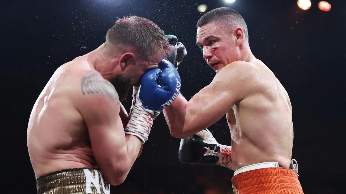 Tim Tszyu defies monster cut as mega world title fight beckons
