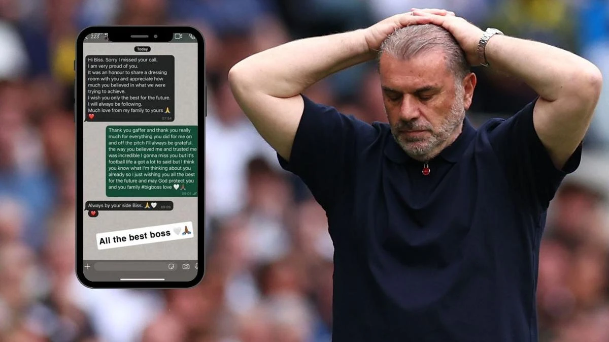 Private message uncovers Ange Postecoglou’s classy act