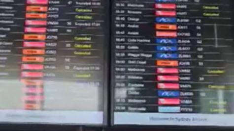 Would-be passengers left stranded as dozens of flights grounded due to shortage of air traffic controllers